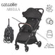 Carucior sport pliere automata Coccolle Arella Jet black