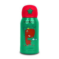 Sticla termoizolanta Nava 500 ml dinozaur verde
