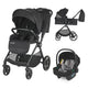 Carucior modular 3in1 Coccolle Lissia Anthracite+Scoica auto iSize Coccolle Knox Greystone