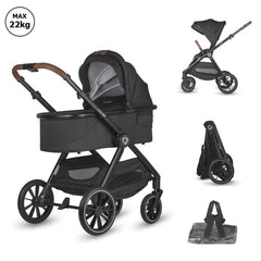 Carucior modular 2in1 Coccolle Aspen Jet Black