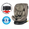 Scaun auto iSize 40-150 cm Coccolle Nova Sand beige+Coccolle protectie bancheta auto mica