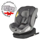 Scaun auto iSize 40-150 cm Coccolle Nyota Moonlit grey+Coccolle Parasolar auto cu ventuze