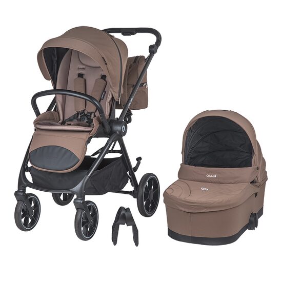 Carucior modular 2in1 Coccolle Serry Light taupe - gogobaby.ro