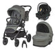 Carucior modular 2in1 Coccolle Serry Moss green+ Scoica auto iSize Coccolle Knox Black
