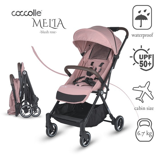Coccolle Melia sportska kolica Blush Rose