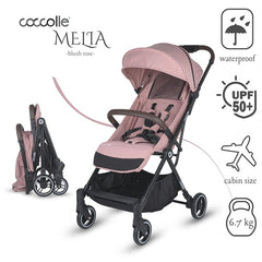Carucior sport cu pliere automata Coccolle Melia Blush Rose
