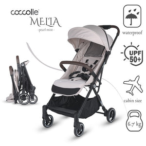 Carucior sport cu pliere automata Coccolle Melia Pearl Mist