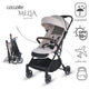Carucior sport cu pliere automata Coccolle Melia Pearl Mist