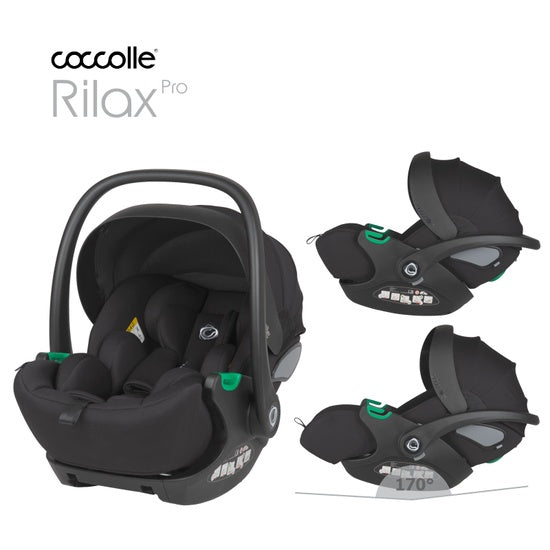 Scoica auto iSize Coccolle Rilax Black