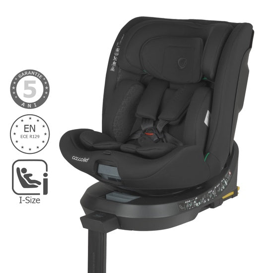 Scaun auto iSize 40-150 cm Coccolle Ario Midnight Black