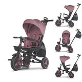 Tricicleta ultrapliabila Coccolle Urbio Plus, Smoked Pink