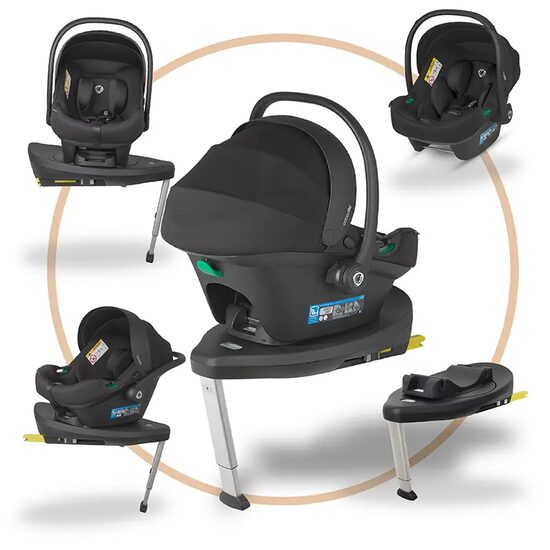 Scoica auto iSize C Knox Black + Baza rotativa isofix iSize Coccolle Knox