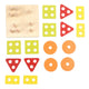 Jucarie din lemn, Cubika, Sortator Forme Geometrice 03
