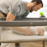 Ingenuity - Sistem de infasare Swaddle Me 0-3 luni, colectia Monogram, Scribble Elephant