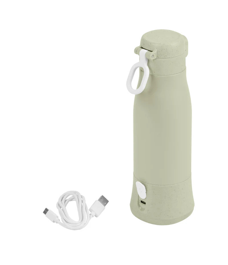 Babymoov - Moov & Feed Incalzitor de biberoane portabil si reincarcabil, Sage Green - gogobaby.ro