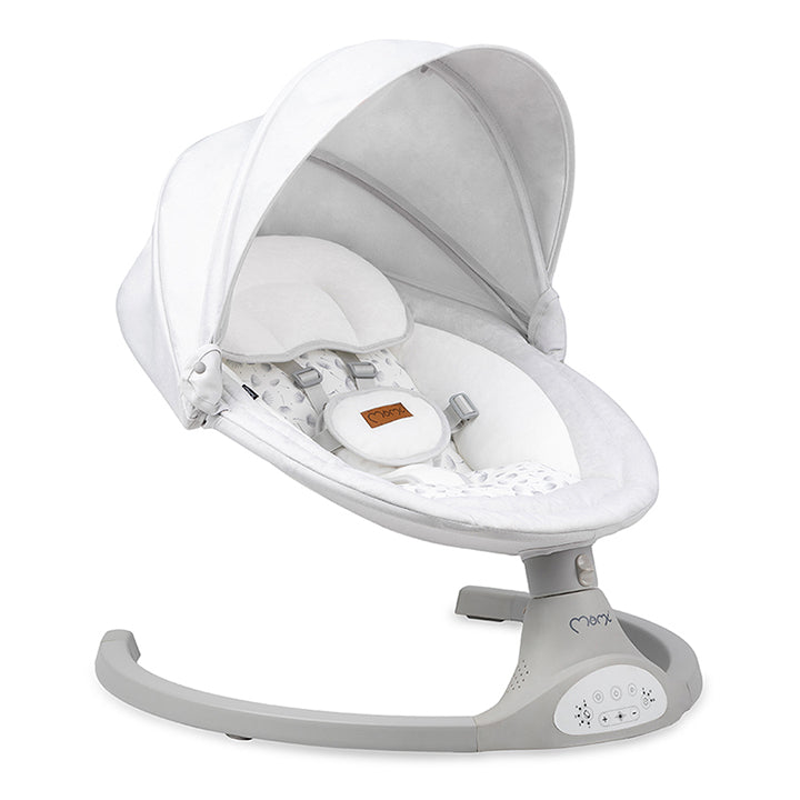 Balansoar electric MoMi Lami, Light Grey - gogobaby.ro