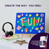 Set pictura 3D cu argila usoara, 30*40cm - Fun