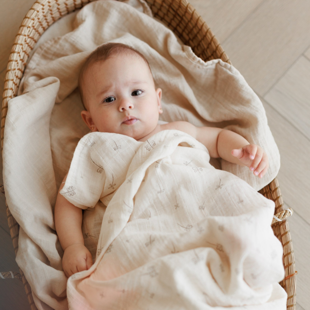 ONINO - Muselina multifunctionala din bumbac 100% organic, SNUGGLE.me, Pure Life, x1 bucata, 120 x 120 cm, certificata GOTS - gogobaby.ro