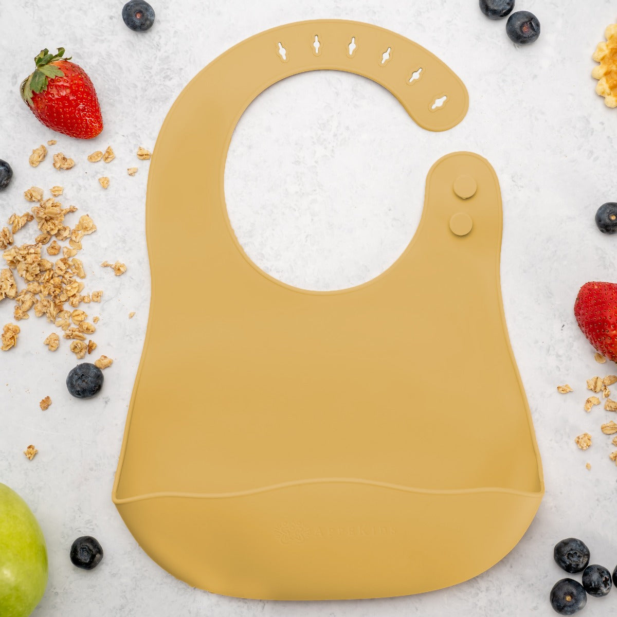 Baveta din silicon, AppeKids - Honey - gogobaby.ro