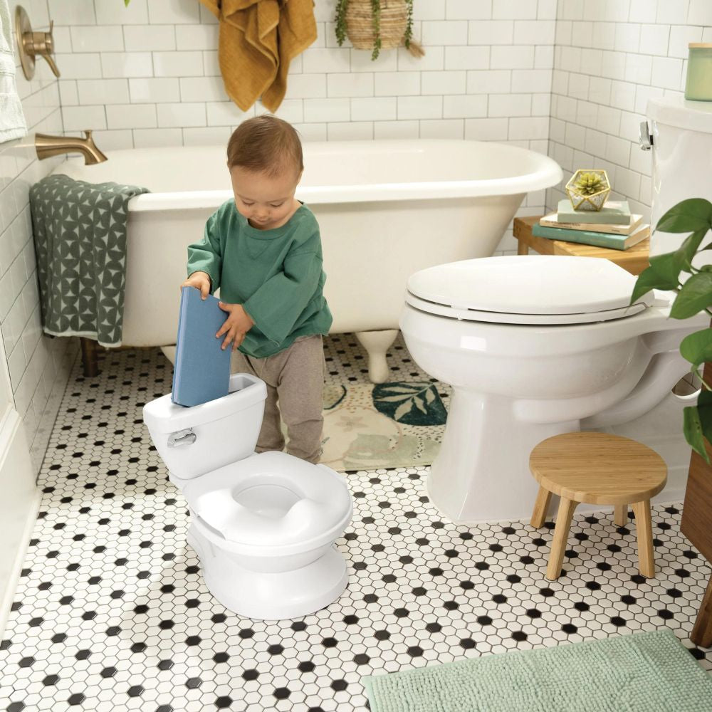 Ingenuity - Olita cu sunete My Size Potty Pro, alb - gogobaby.ro