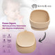 Bol din silicon cu ventuza, AppeKids, Classic - Bubble Beige