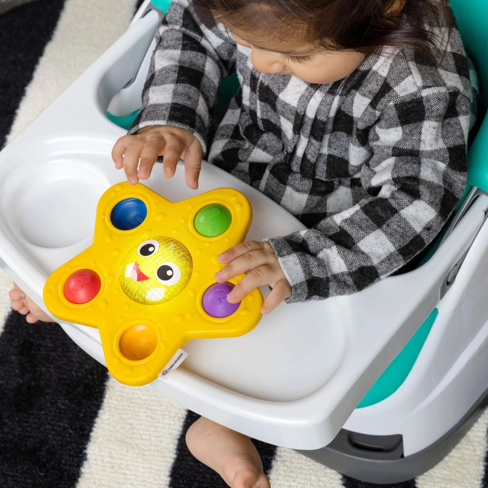 Baby Einstein - Jucarie senzoriala luminoasa Ocean Explorers Pop & Glow Starfish - gogobaby.ro