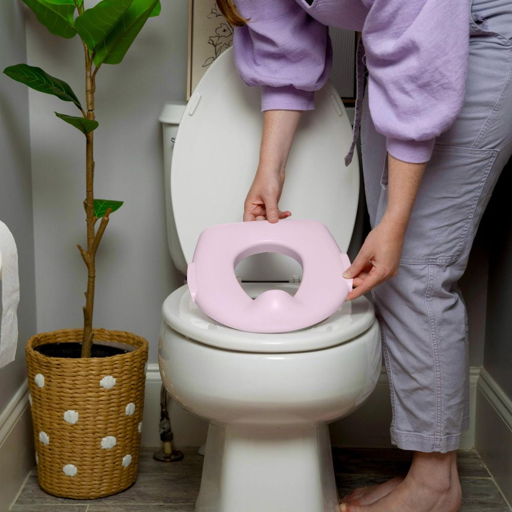 Ingenuity - Olita cu sunete My Size Potty Pro, roz - gogobaby.ro