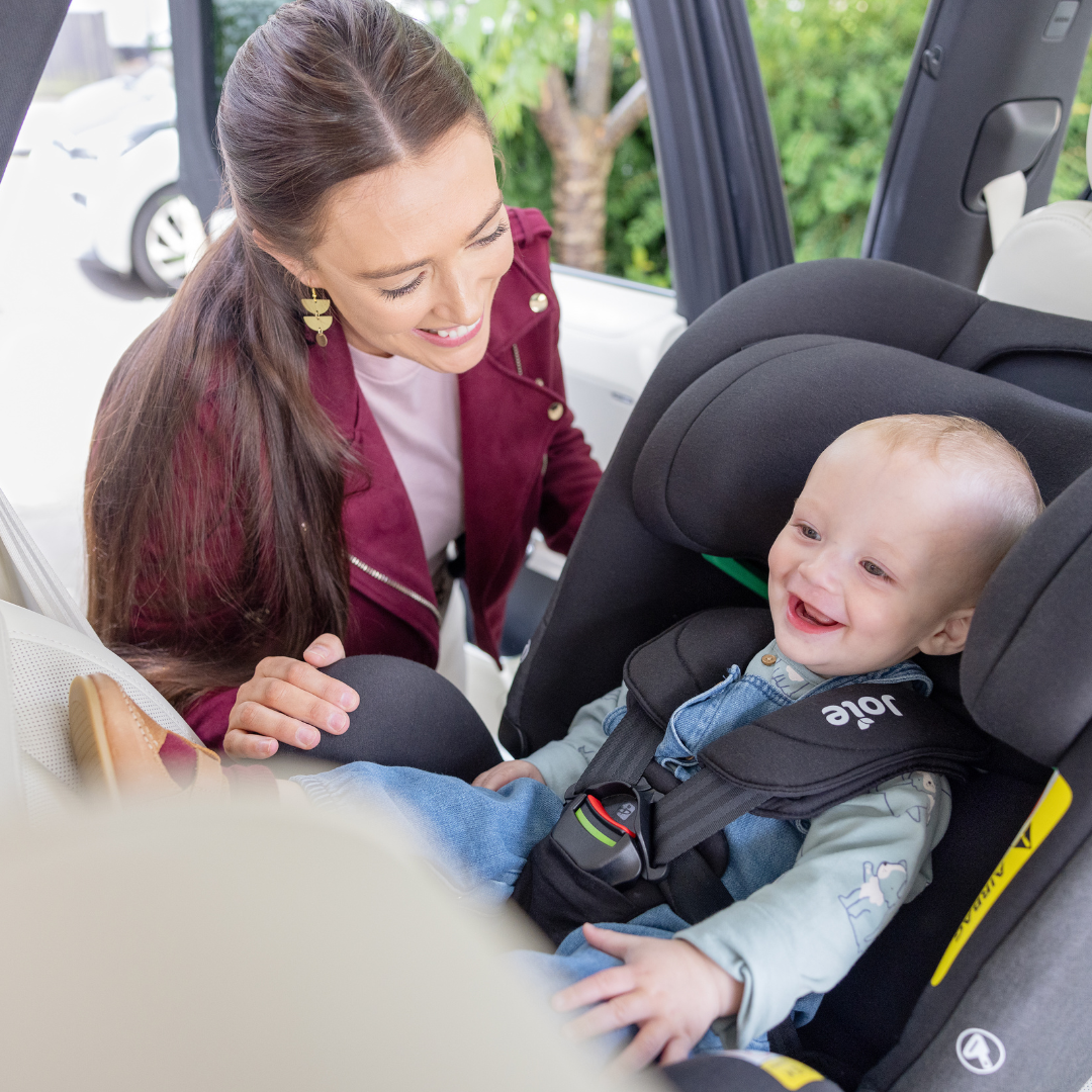 Joie - Scaun auto i-Pivot Grow Moonlight, 40-135 cm, certificat R129 - gogobaby.ro