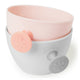 Skip Hop - Set 2 boluri ergonomice - Soft gri + coral