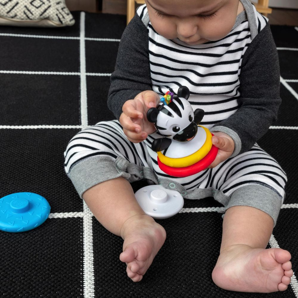 Baby Einstein - Jucarie zornaitoare si dentitie Zen, fara BPA - gogobaby.ro
