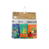 Boxeri din bumbac organic, pentru baieti, Zoocchini Space Force, 4-5 ani - set 3 buc