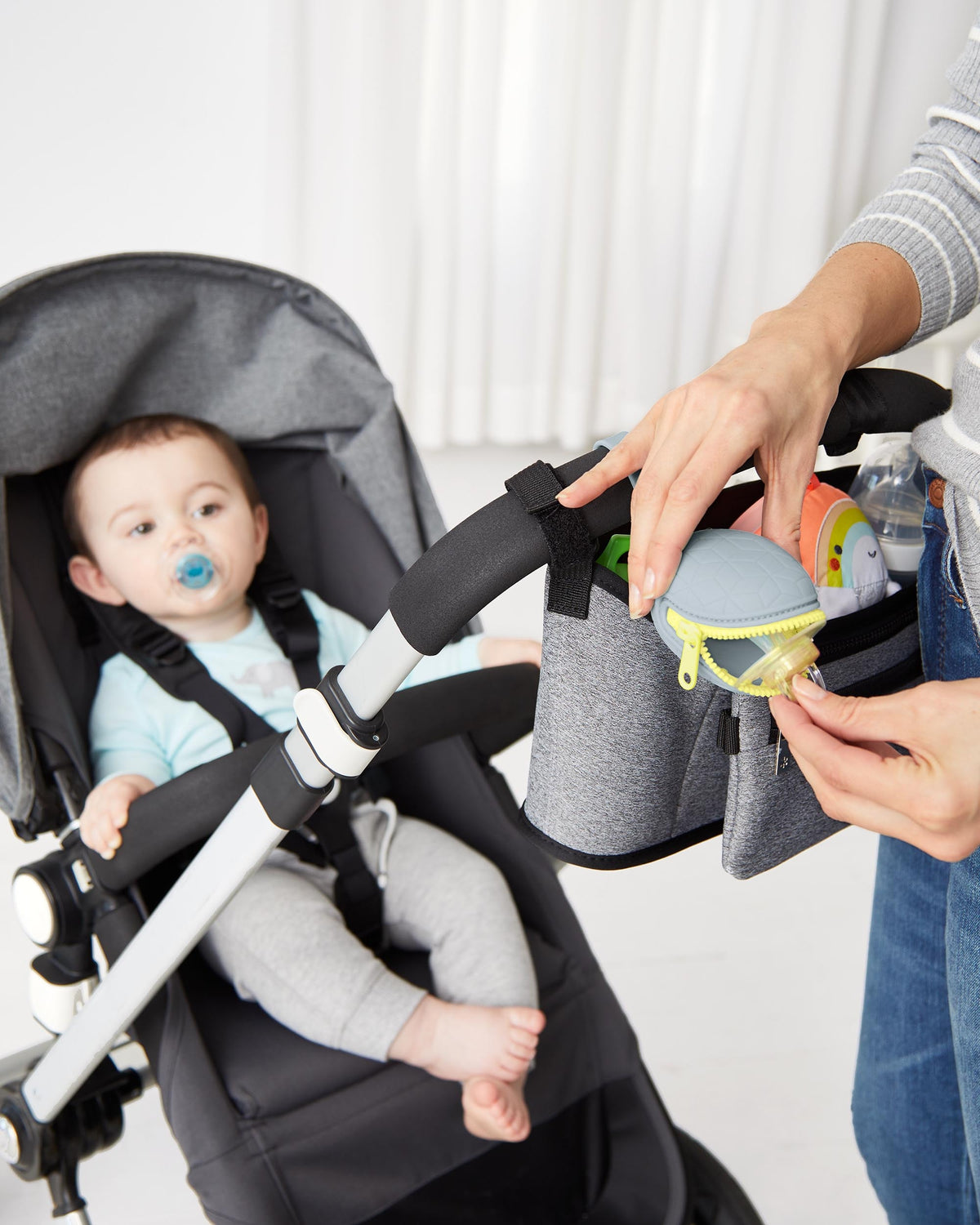 Skip Hop Suport pentru suzeta din silicon - gogobaby.ro