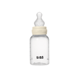 BIBS - Set complet biberon anticolici PP fara BPA, 150 ml, Silicon, Ivory