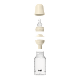 BIBS - Set complet biberon anticolici PP fara BPA, 150 ml, Silicon, Ivory