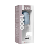 BIBS - Set complet biberon anticolici PP fara BPA, 150 ml, Silicon, Baby Blue