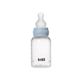 BIBS - Set complet biberon anticolici PP fara BPA, 150 ml, Silicon, Baby Blue