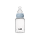 BIBS - Set complet biberon anticolici PP fara BPA, 150 ml, Silicon, Baby Blue