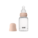 BIBS - Set complet biberon anticolici PP fara BPA, 150 ml, Silicon, Blush