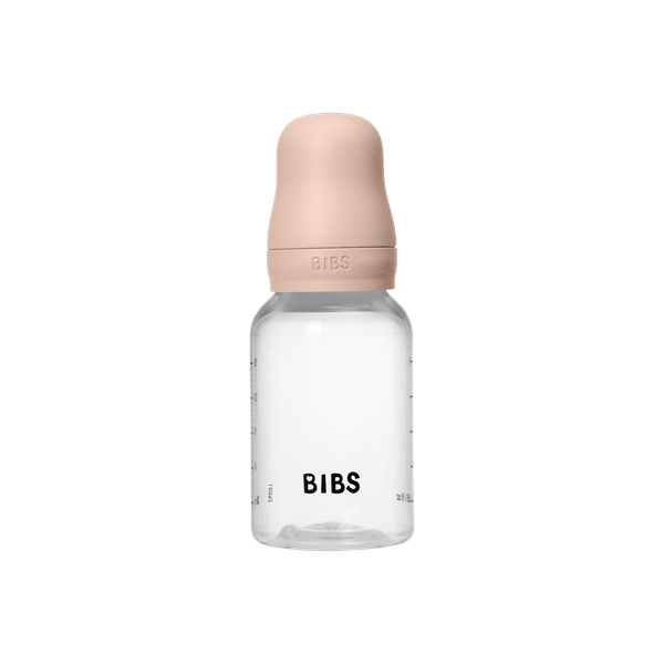 BIBS - Set complet biberon anticolici PP fara BPA, 150 ml, Silicon, Blush