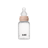 BIBS - Set complet biberon anticolici PP fara BPA, 150 ml, Silicon, Blush