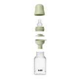 BIBS - Set complet biberon anticolici PP fara BPA, 150 ml, Silicon, Sage