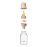 BIBS - Set complet biberon anticolici PP fara BPA, 150 ml, Latex, Blush