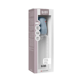 BIBS - Set complet biberon anticolici PP fara BPA, 270 ml, Silicon, Baby Blue