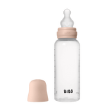 BIBS - Set complet biberon anticolici PP fara BPA, 270 ml, Silicon, Blush