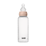 BIBS - Set complet biberon anticolici PP fara BPA, 270 ml, Silicon, Blush