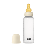 BIBS - Set complet biberon anticolici PP fara BPA, 270 ml, Latex, Ivory