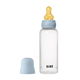 BIBS - Set complet biberon anticolici PP fara BPA, 270 ml, Latex, Baby Blue