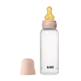 BIBS - Set complet biberon anticolici PP fara BPA, 270 ml, Latex, Blush