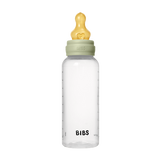 BIBS - Set complet biberon anticolici PP fara BPA, 270 ml, Latex, Sage