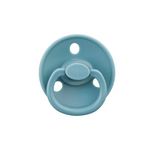 Suzeta din silicon cu cutie de depozitare, 0-6 Luni, Mombella Ciupercuta - Nile Blue
